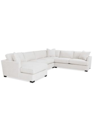 CLOSEOUT! Nightford 148" 4-Pc. Fabric Chaise Sectional, Created for Macy's