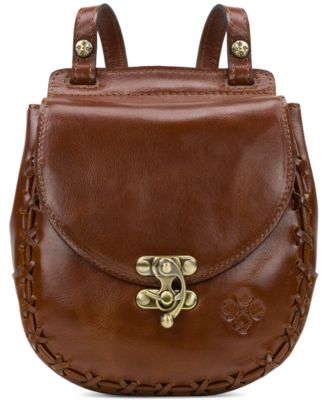 Patricia Nash - Rossi Mini Leather Saddle Bag