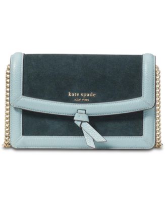 【国内発送】Knott Colorblocked Pebbled Leather & Suede Flap Knott Colorblocked Pebbled Leather & Suede Flap Crossbody