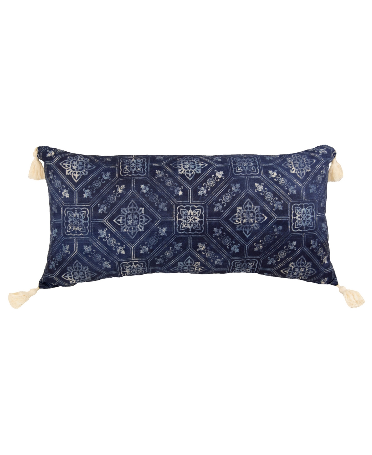 Donna Sharp Desert Hill Tile Rectangle Decorative Pillow, 11" X 22" In Multi