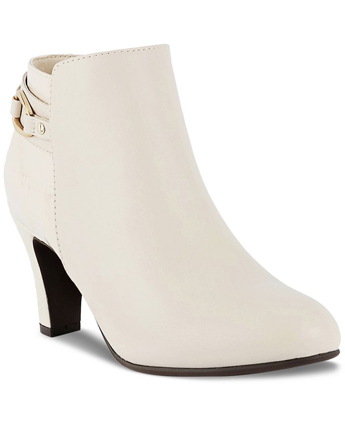 Macy's white booties online