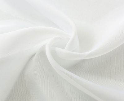 Montauk Accents Ultra Lux 2 Piece Rod Pocket White Sheer Voile Window Curtain Panels