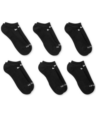 Men's Everyday Plus Cushioned Training No-Show Socks 6 Pairs