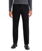 Black Pleated Men s Pants Macy s