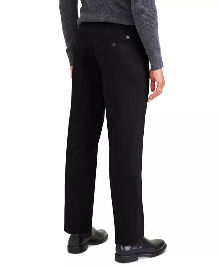 Men's Signature Classic Fit Pleated Iron Free Pants with Stain Defender - thumbnail 2