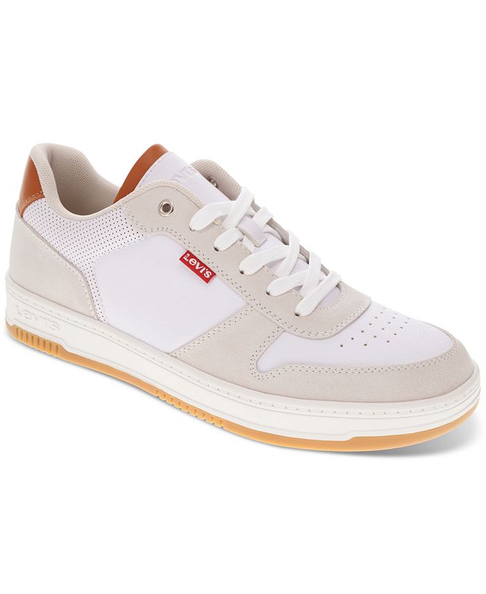 Levi's Men's Drive Low Top 2 Faux Leather Lace-Up Sneakers - Macy's