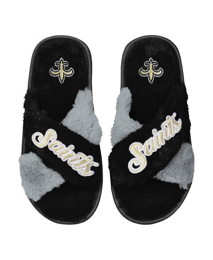 Lids Las Vegas Raiders FOCO Big Logo Color Edge Slippers