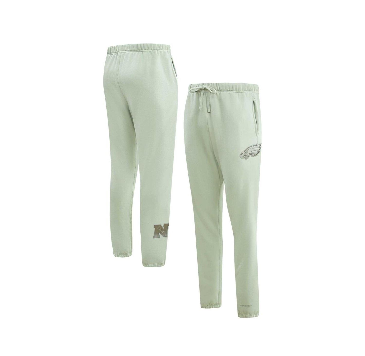 Men's Light Green Philadelphia Eagles Neutral Fleece Sweatpants