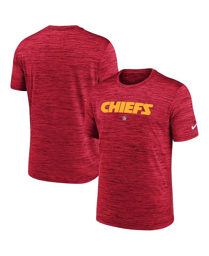 Nike Men's Red Kansas City Chiefs Velocity Performance T-shirt - Macy's