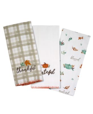 Avanti Grateful Patch 3 Piece Kitchen Towels Macy s