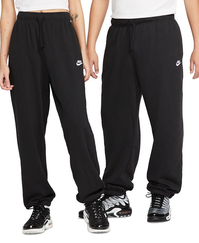 Nike Women's Sportswear Club Fleece Mid-Rise Oversized Sweatpants - Macy's