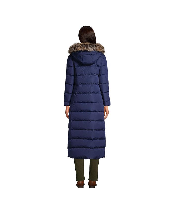 Lands' End Women's Down Maxi Winter Coat Macy's