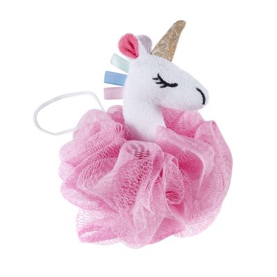 Complete Juvi Unicorns Themed Fabric 5 Piece Shower Curtain Bathroom Set