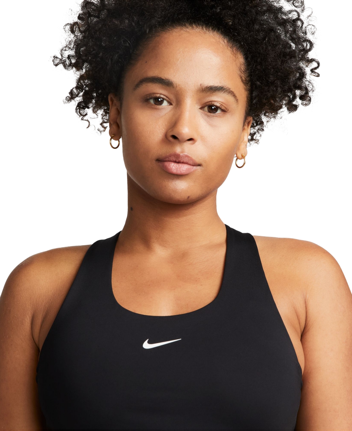 Nike Women's Swoosh Medium-Support Padded Sports Bra Tank Top