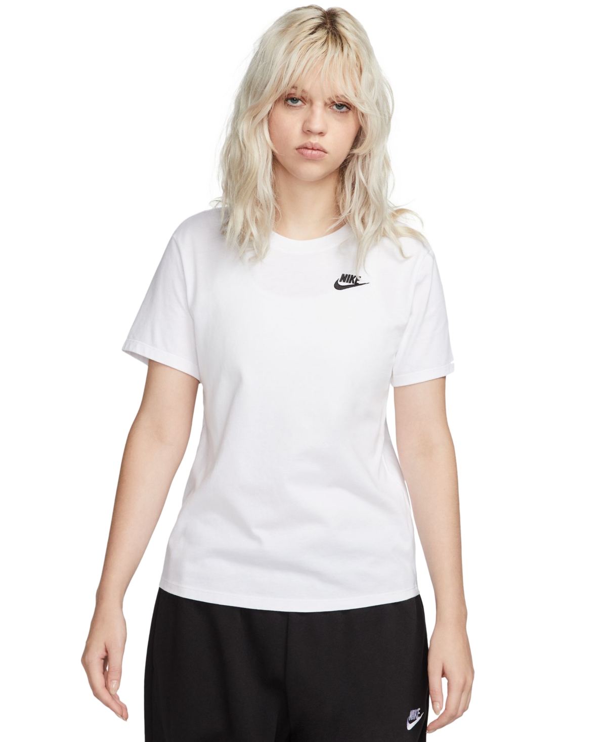 Nike Women's  Sportswear Club Essentials T-shirt In White
