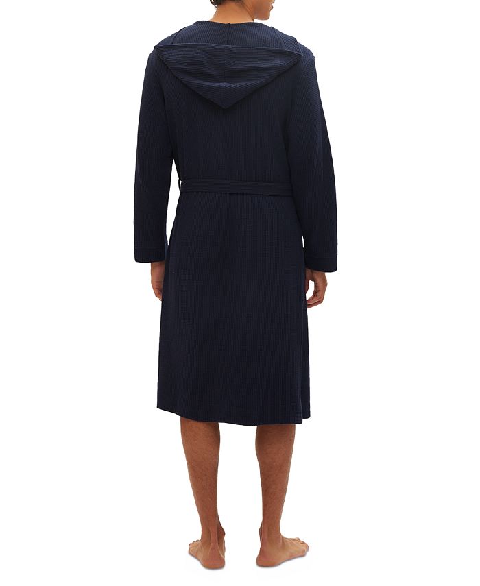 GAP Men's Hooded WaffleKnit Robe Macy's