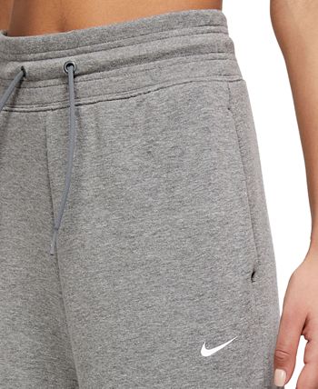 Nike Women's Dri-FIT One French Terry High-Waisted Open-Hem Sweatpants -  Macy's
