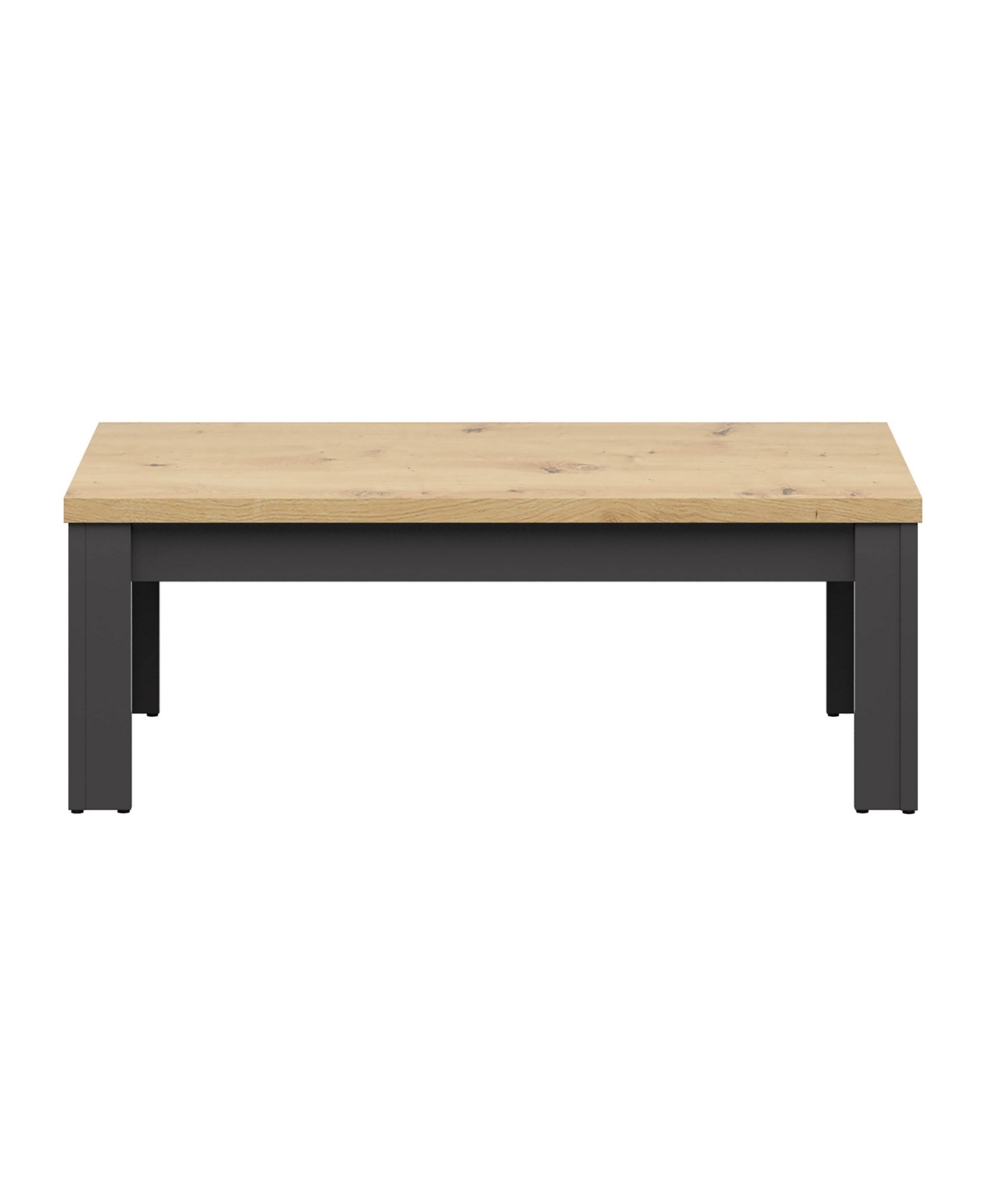 Lifestyle Solutions W Wood Sturdy Liverpool Coffee Table - Natural