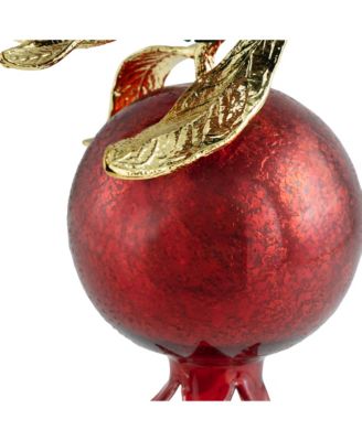 Pomegranate Red Glass Ornament