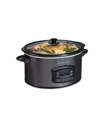 Hamilton Beach Manual Stay or Go 6-Qt. Slow Cooker - Macy's