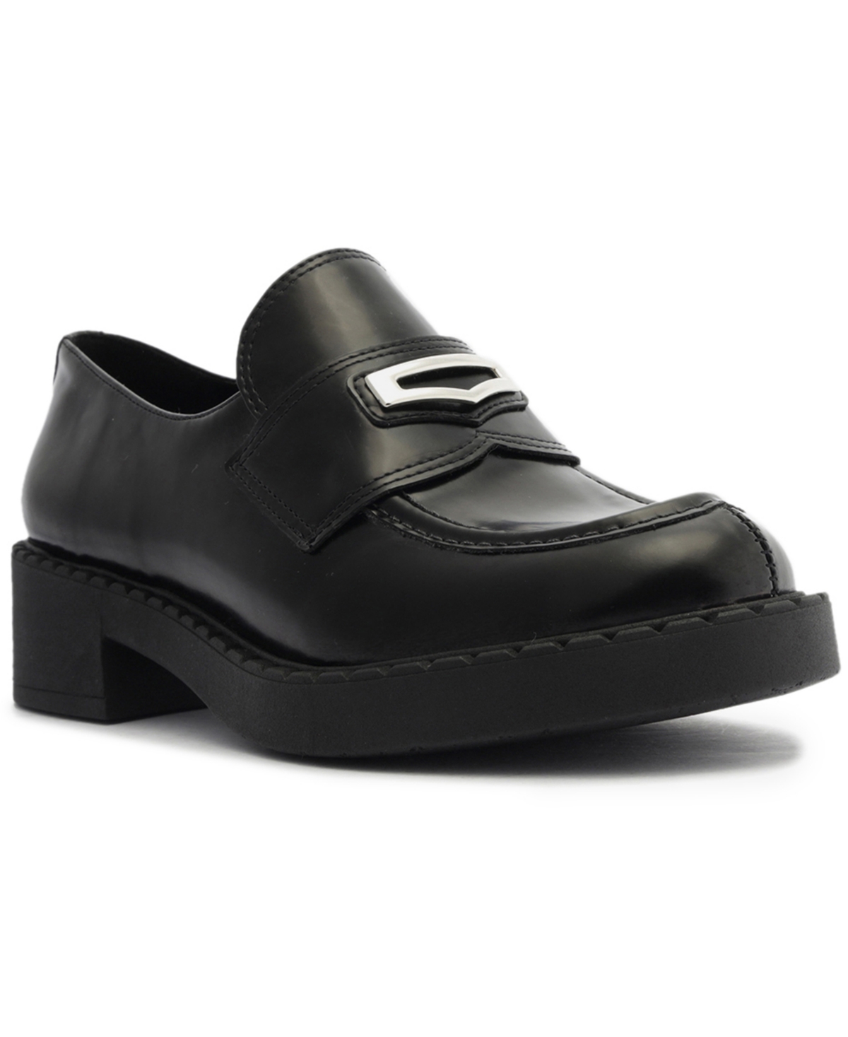 Arezzo Women's Grace Platform Loafers In Black