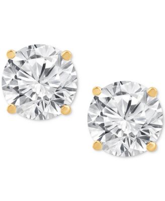 Certified Lab Grown Diamond Stud Earrings (3 ct. t.w.) in 14k Gold