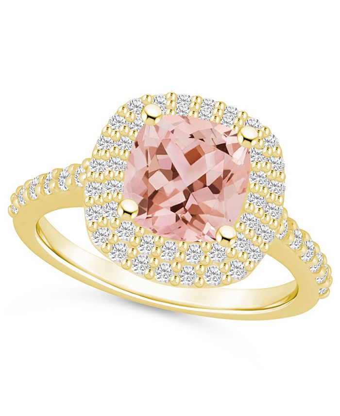 Macys morganite ring shop