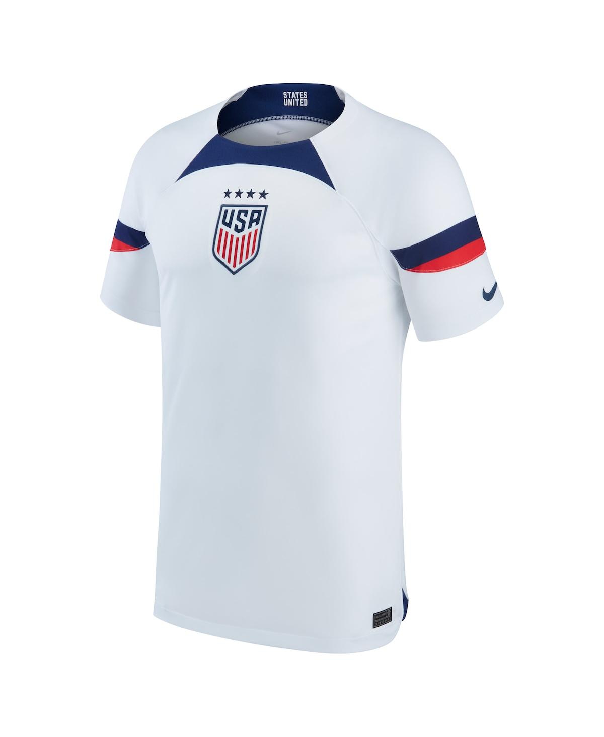 Men's NikeUswnt 2022/23 Home Breathe Stadium Replica Blank Jersey - White