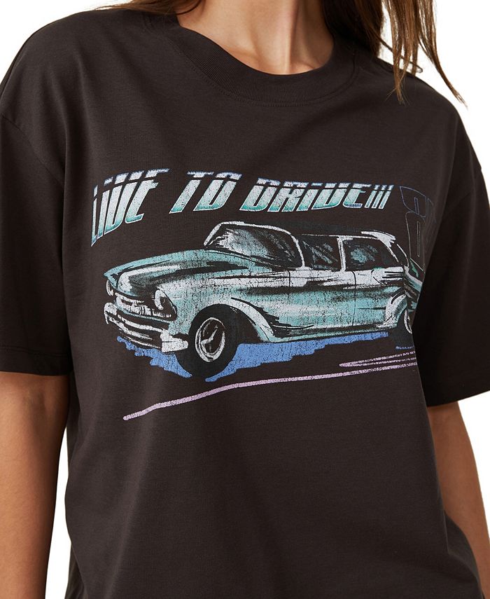COTTON ON Women's The Relaxed Boyfriend Graphic Tshirt Macy's
