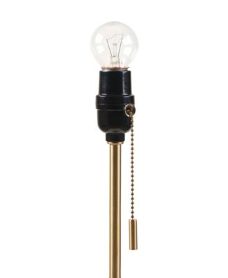 Bromley Two Tone Pull-chain Table Lamp