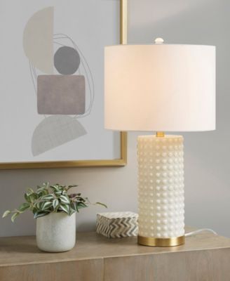 Grace Ivy Textured Dot Table Lamp