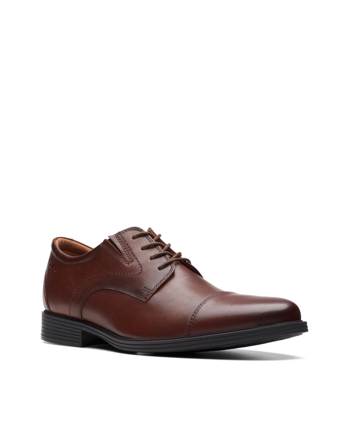 Clarks Mens Collection Whiddon Leather Cap Toe Dress Oxfords Mens Shoes