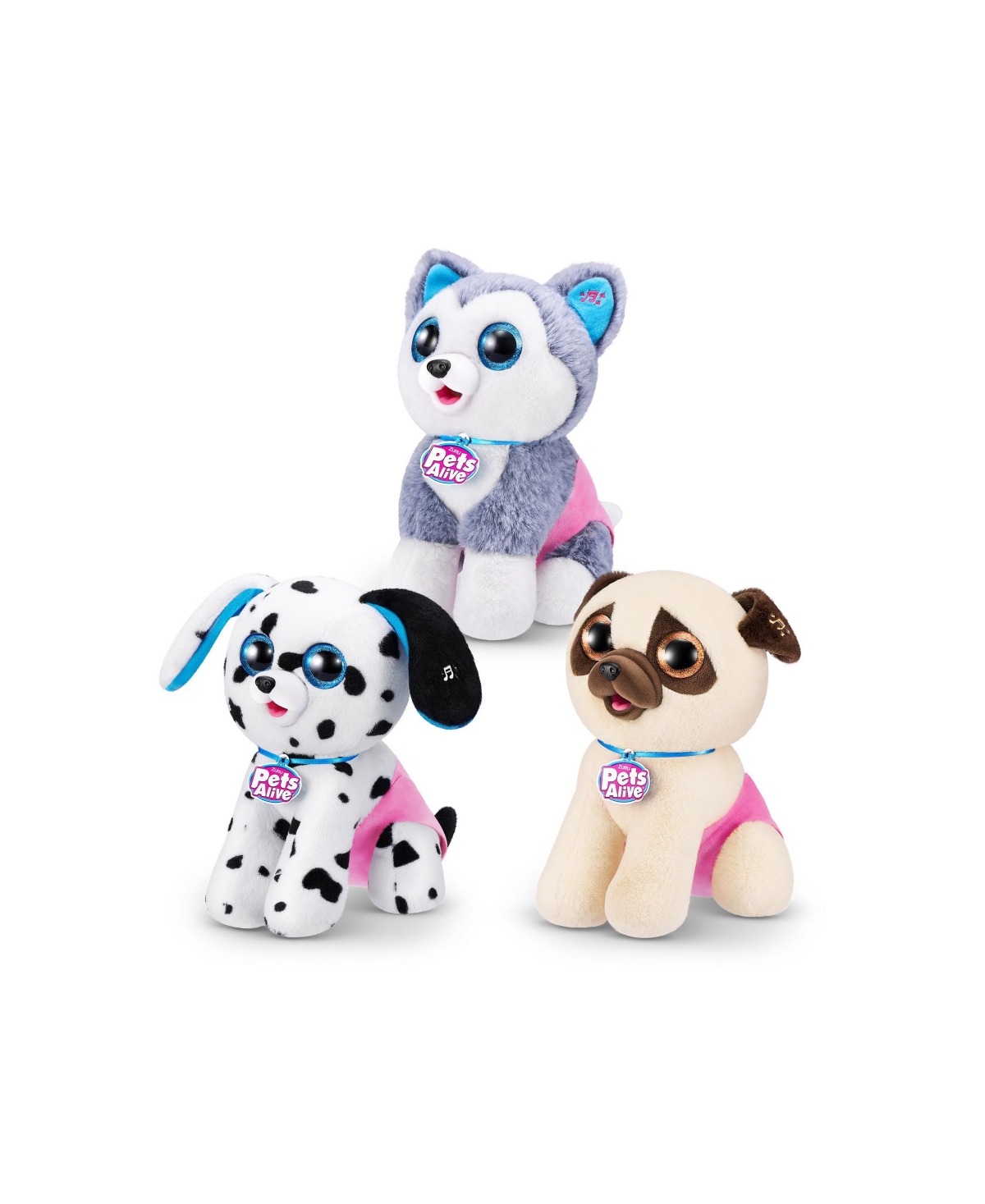 Pets Alive Zuru  Pooping Puppies Series 1 Interactive Plush In No Color