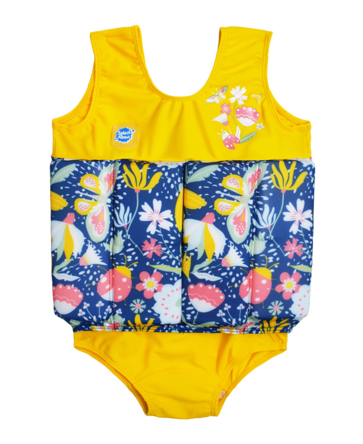 Splash About Kids' Toddler Girls Learn To Swim Floatsuit In Ladybird