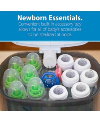 Baby Deluxe Electric Sterilizer for Baby Bottles and feeding essentials