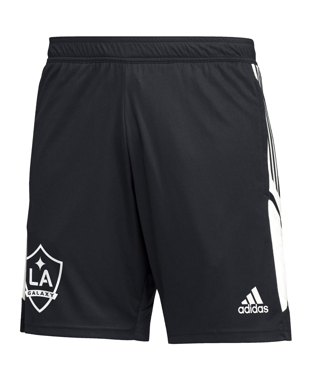 Shop Adidas Originals Men's Adidas Black La Galaxy Soccer Training Aeroready Shorts