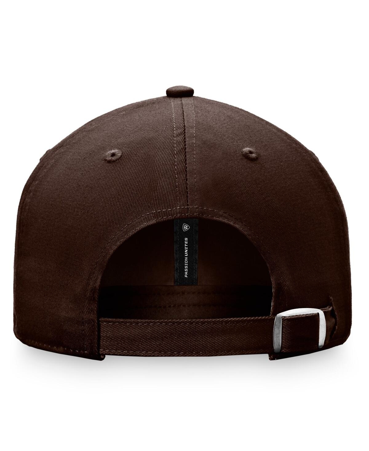 Shop Top Of The World Men's  Brown Brown Bears Slice Adjustable Hat