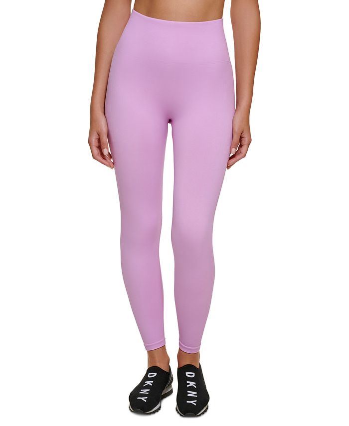 DKNY Women's Performance Seamless Solid Leggings - Macy's