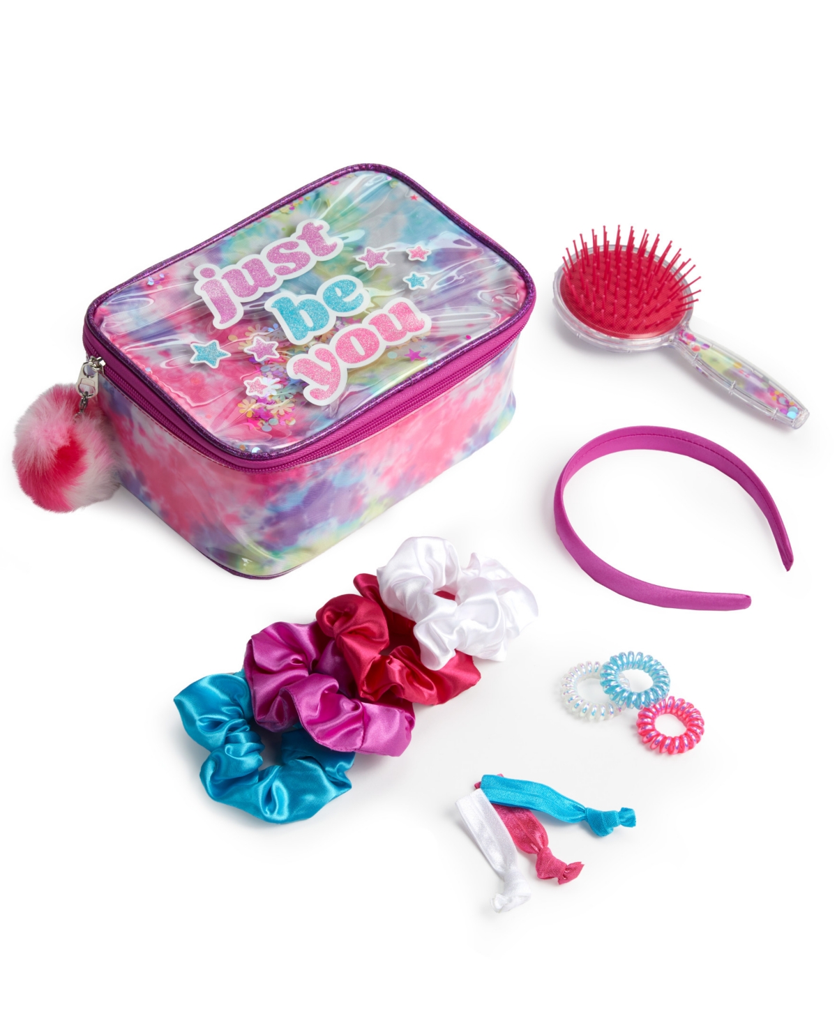 Geoffrey's Toy Box Kids' Rainbow Salon Ultimate 13 Pieces Hair Accessory Set, Created For Macy's In Open Miscellaneous
