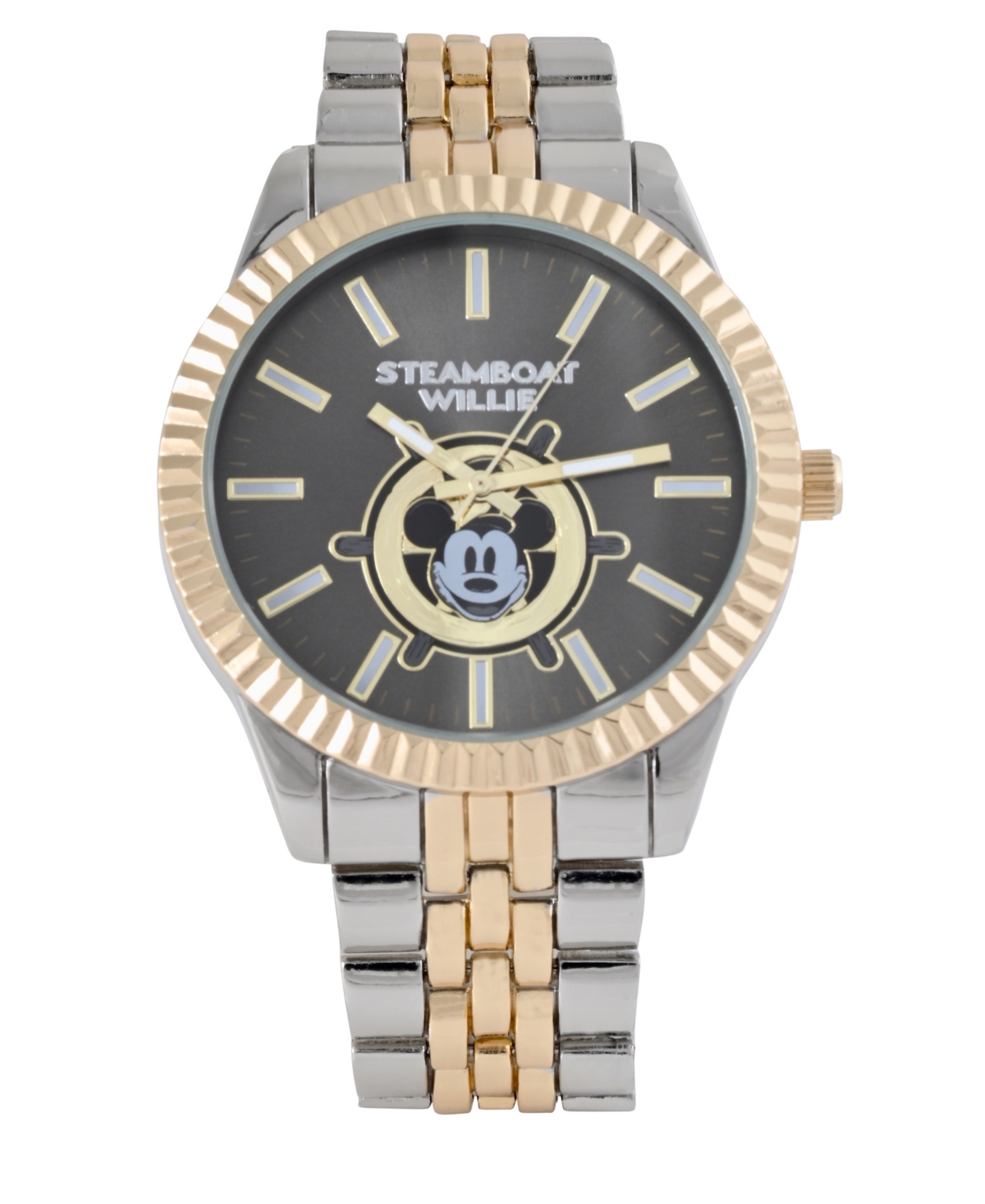 Unisex Disney 100th Anniversary Analog Two-Tone Alloy Watch 36mm - Two-Tone