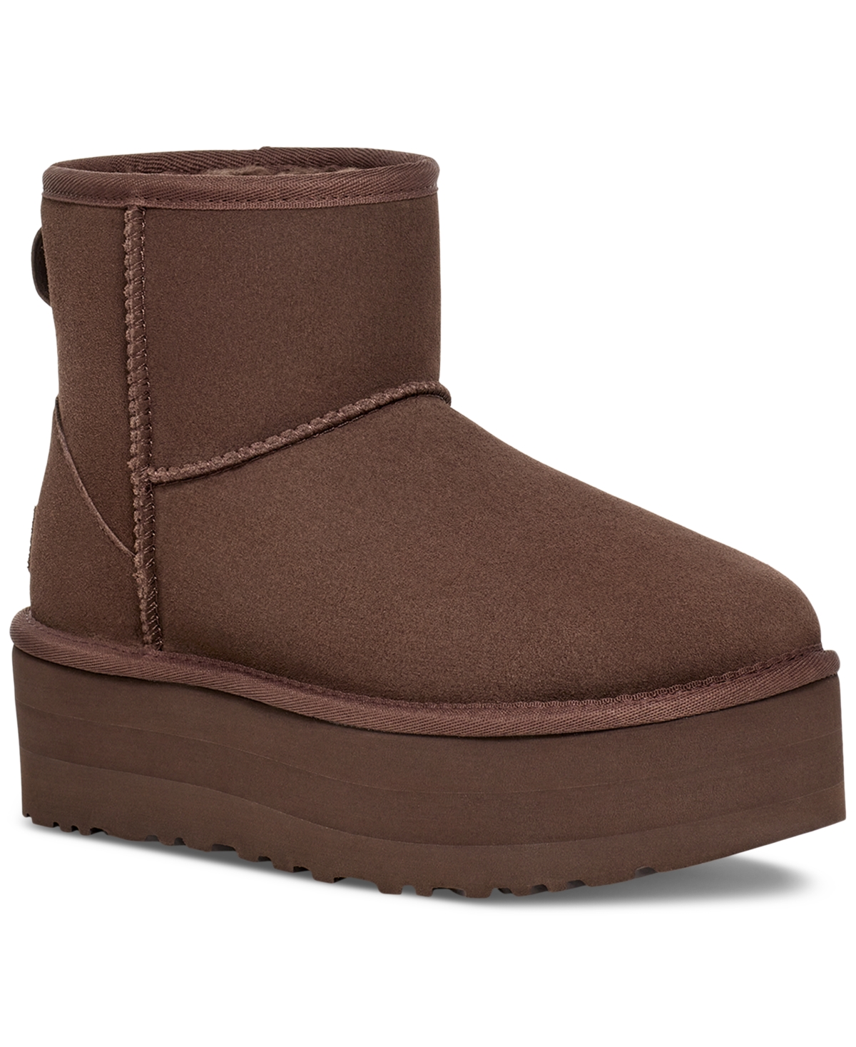 Ugg Women's Classic Mini Warm-Lined Platform Booties