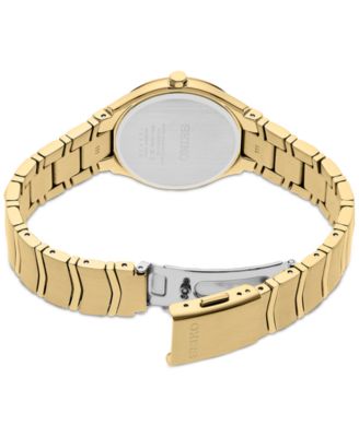 Women's Essentials Gold-Tone Stainless Steel Bracelet Watch 30mm