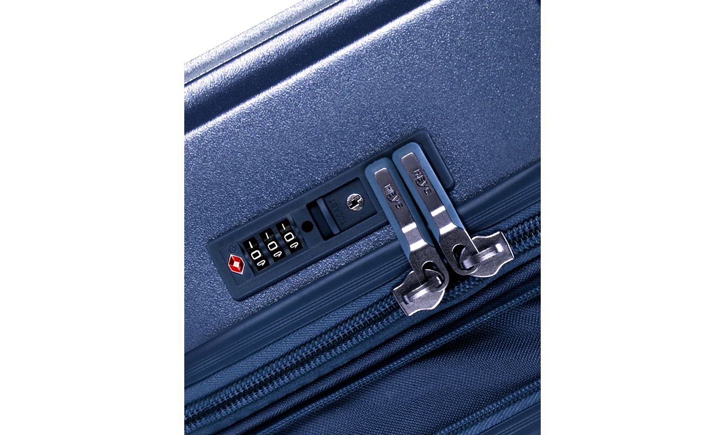 Чемодан Heys Luxe Hard Side 30" Trunk Spinner, цвет: Тёмно-синий — фото 5