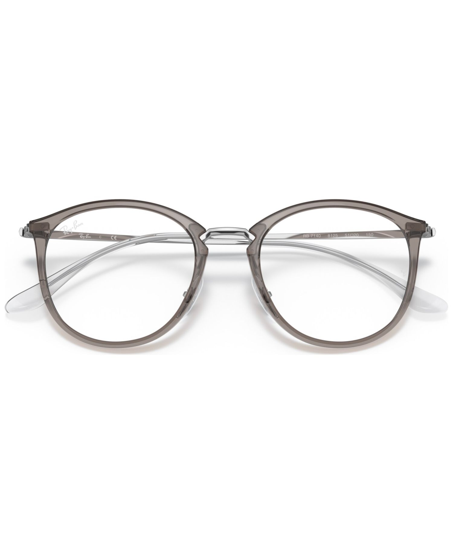 Woman Panthos Plastic RB7140 Optics Eyeglasses