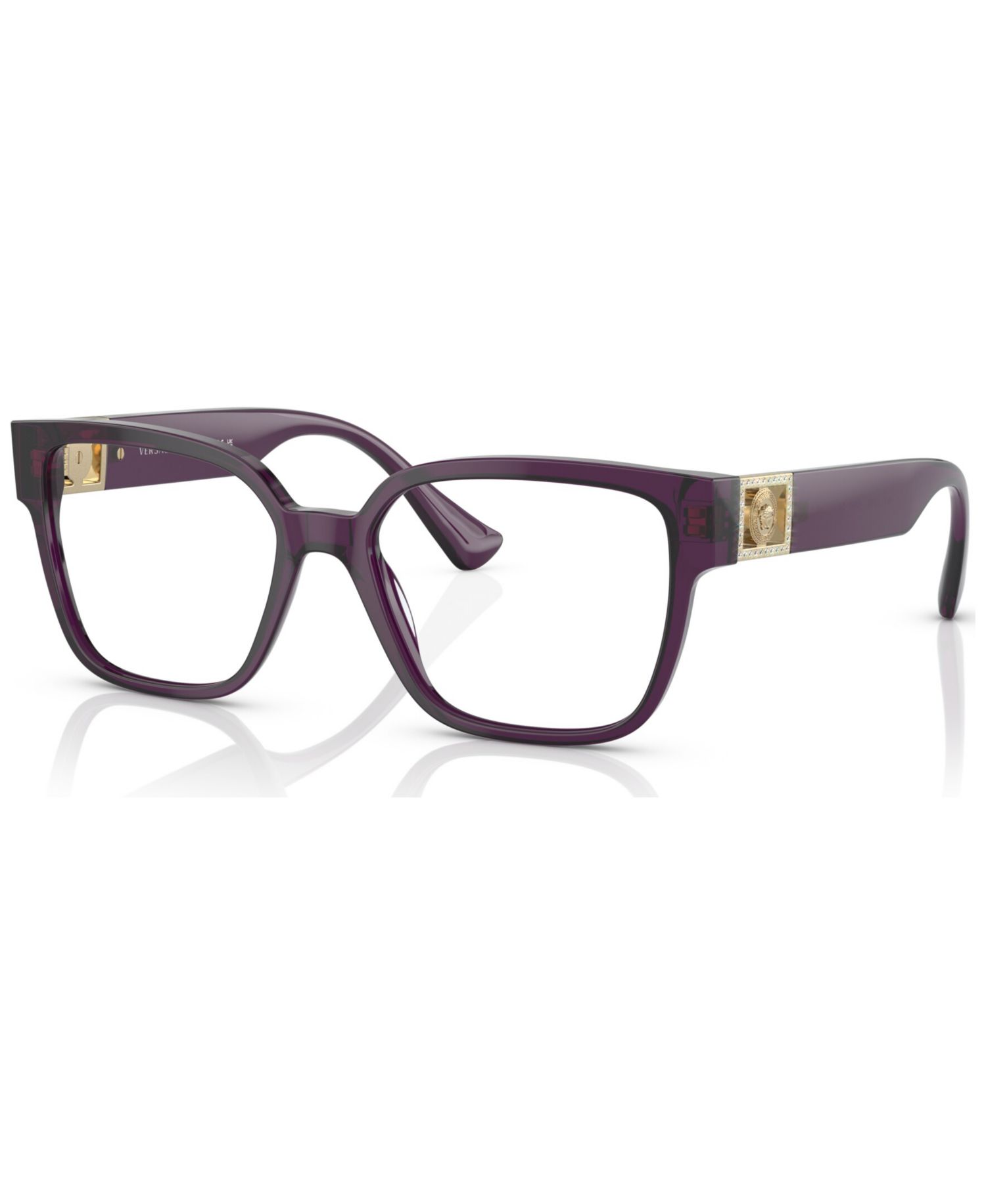 Woman Square Plastic VE3329B Eyeglasses