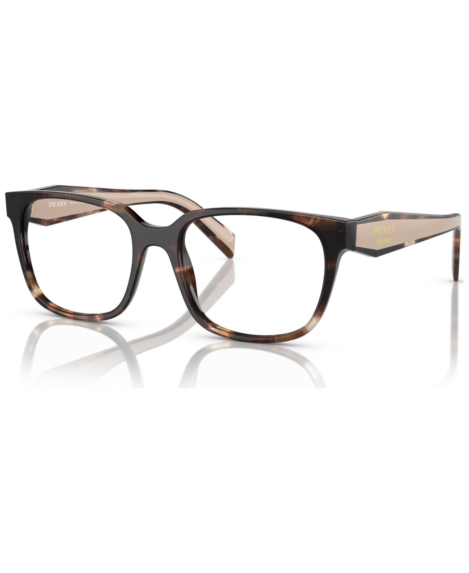 Woman Rectangle Plastic PR 17ZV Eyeglasses