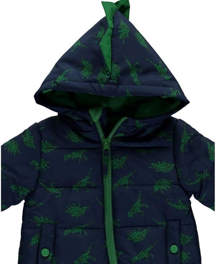 S Rothschild & CO Rothschild Baby Boys Dinosaur Print Hooded Pram