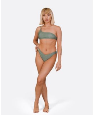 Women's Sahara Sage Cold Shoulder Bikini Top