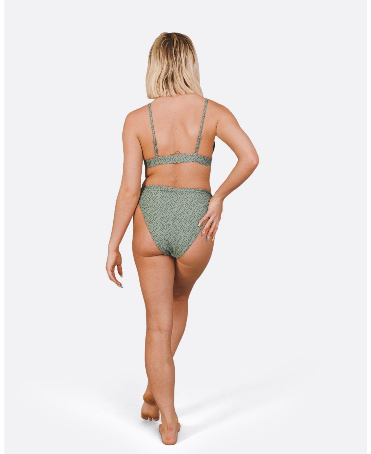 Oosc Women's Sahara Sage Mile High Bikini Bottoms