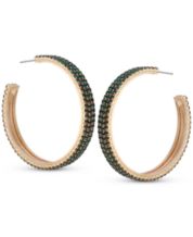Macy's green earrings sale